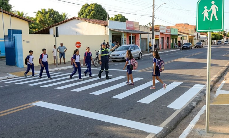 Proposta busca reforço na sinalização e segurança escolar em via de grande fluxo